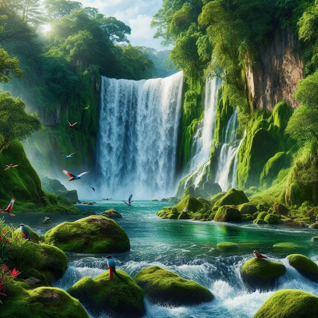 Nature background AI Image Prompts