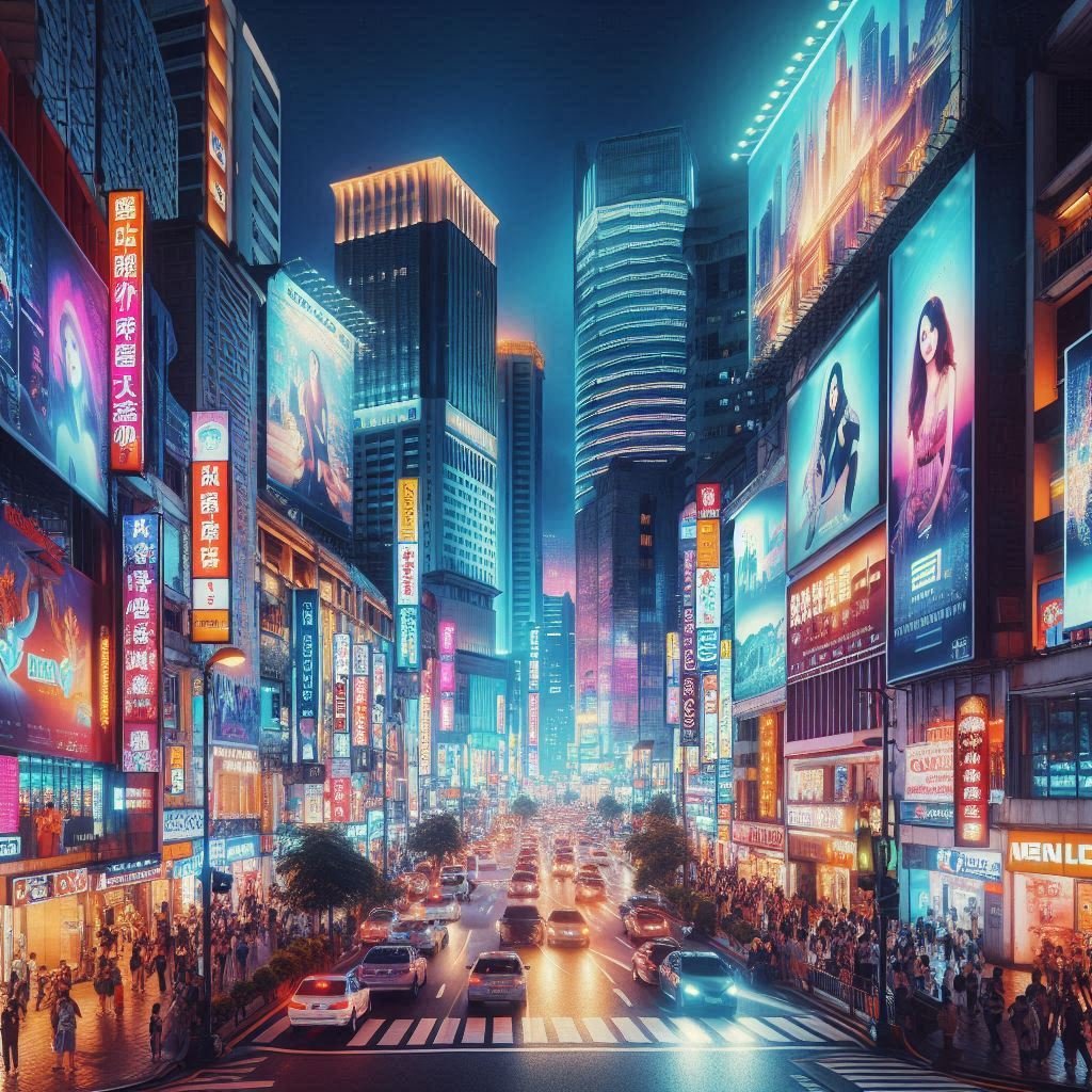 Best City background AI Image Prompts