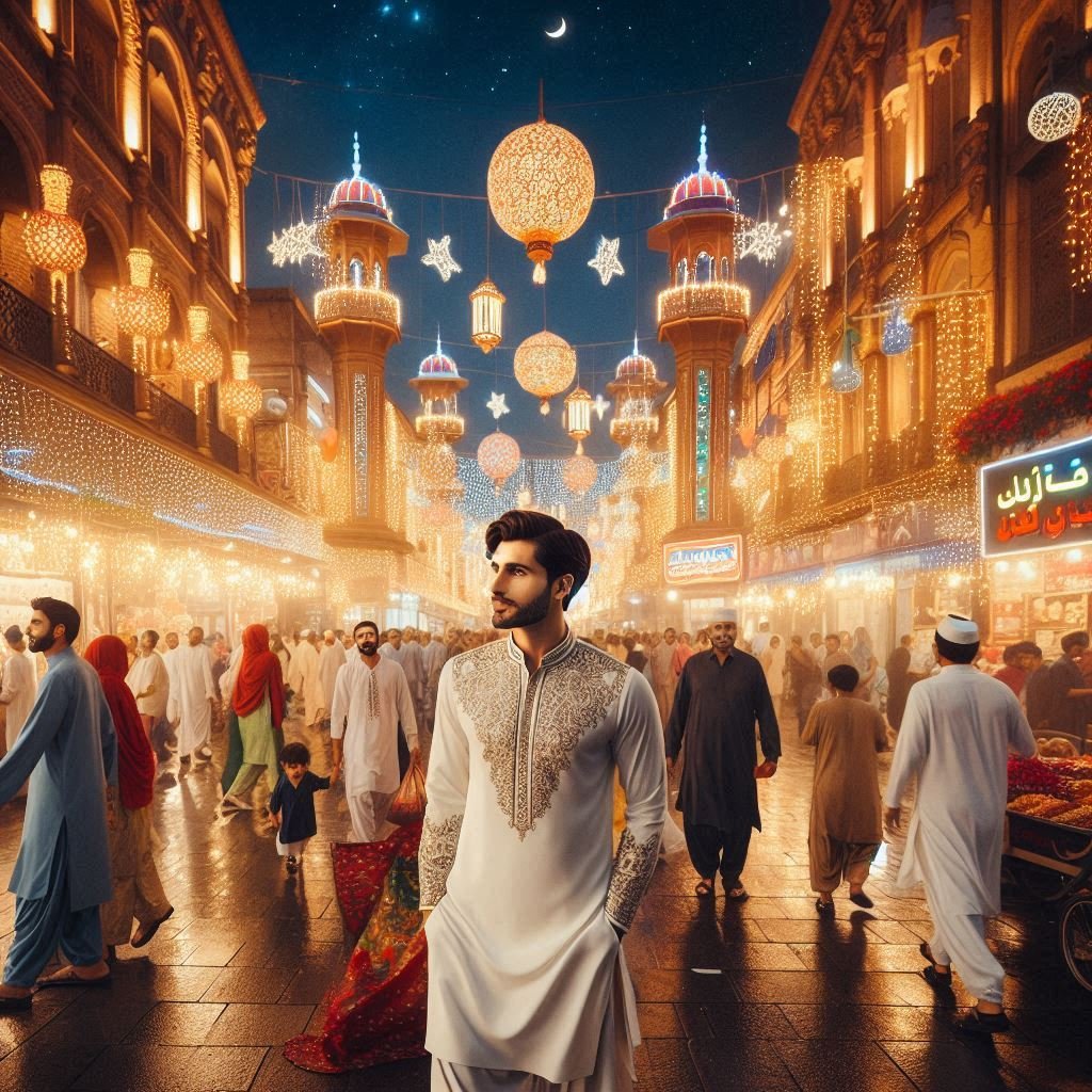 Eid Mubarak in Lahore: Umar’s Journey Through a Festival of Lights and Laughter